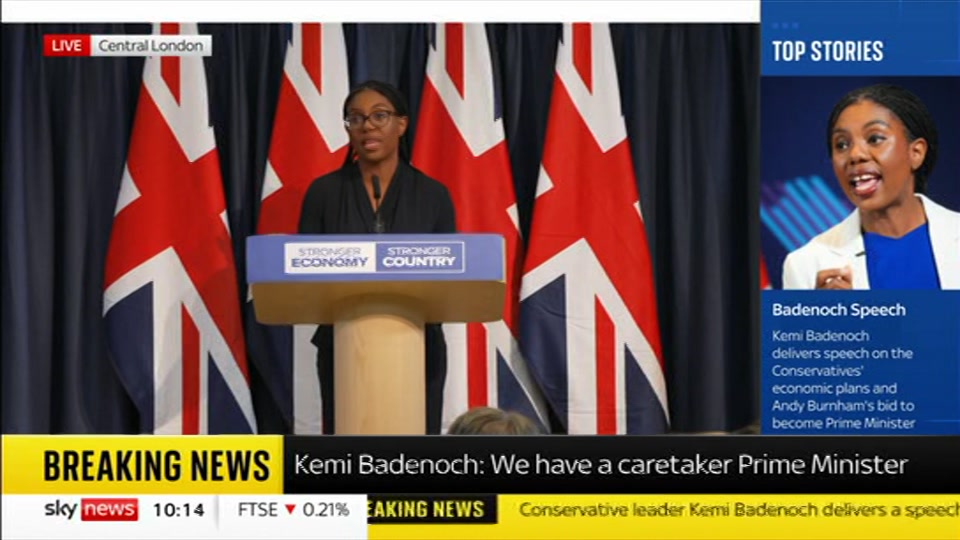 Broadcast still at 15m. Sky News, Sky News Today with Gareth Barlow, 29 June 2026.