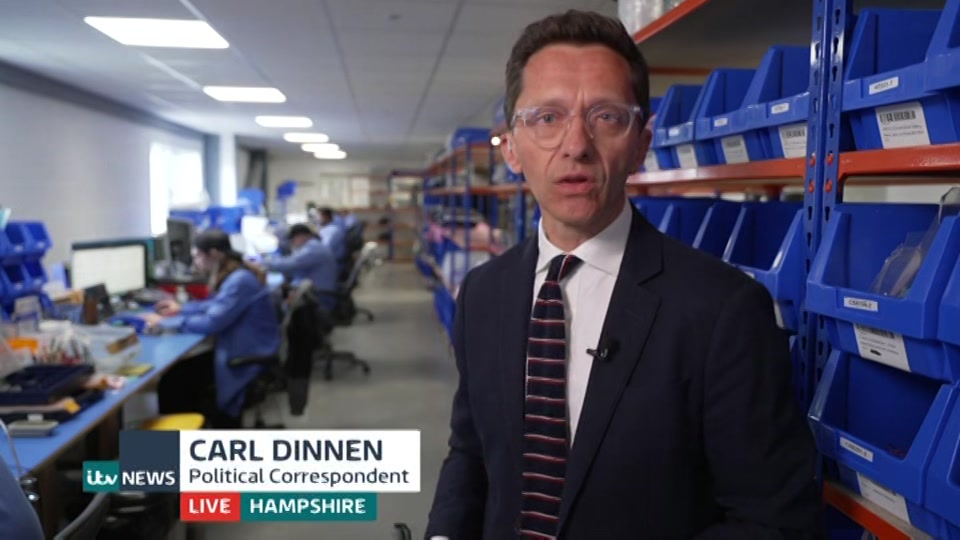 Broadcast still at 10m. ITV1, ITV Lunchtime News, 30 June 2026.